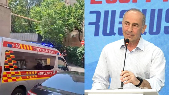 ՇՕ մեքենան գնաց` Ռոբերտ Քոչարյանին հիվանդանոց տեղափոխելու համար